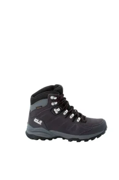 Best Jack Wolfskin vaelluskenkä Refugio Texapore mid w 6157 Dark steel
