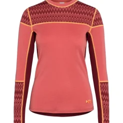 Hot Kari Traa paita Sara wool ls Garne basic pink