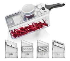 Küchenprofi Vario mandoliini 4 terää + keräysastia*Ku00fcchenprofi Online