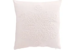 Koristetyyny Snowflake 45x45 cm valkoinen* Discount