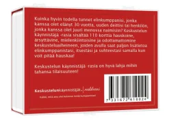 Kylskåpspoesi peli Keskustelunkäynnistäjät Rakkaus*Kylsku00e5pspoesi