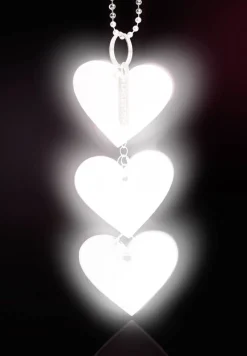 Hot Lasessor heijastin 3 Hearts 690 690 Fuchsia