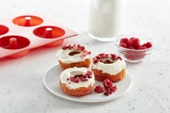 donitsivuoka 6 kpl silikonia punainen*Lekue Best