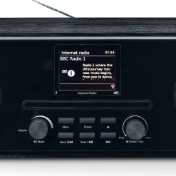 Discount Lenco internetradio DIR-260 musta