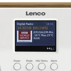 ladattava matkaradio PIR-645 valkoinen*Lenco Hot