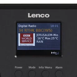 ladattava matkaradio PIR-645  musta*Lenco Discount