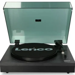 Clearance Lenco vinyylilevysoitin + kaiuttimet LS-300  musta