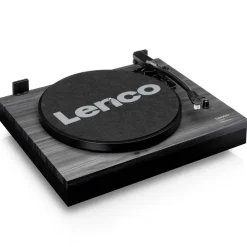 Clearance Lenco vinyylilevysoitin + kaiuttimet LS-300  musta