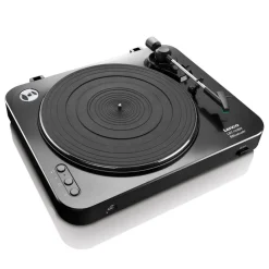 Lenco vinyylilevysoitin bluetooth lähettimellä LBT-120BK  musta