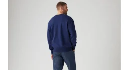 Outlet Levi's college 0002 Authentic Crew 0002 Sargasso Sea Garment Dye