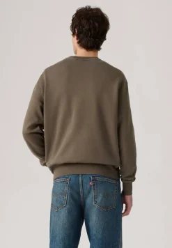 Sale Levi's college Authentic Crew 0034 Khaki Green