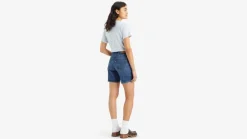 Levi's farkkushortsit Ribcage Bermuda Short 0001 Basic farkkusininen