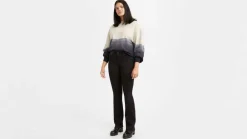 Hot Levi's farkut  315 Shaping Boot Soft Black 0000 Soft black