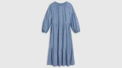 Clearance Levi's mekko Jolene Ls Maxi 0001 Sininen