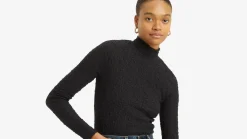 Discount Levi's paita Opal lace Caviar / Musta