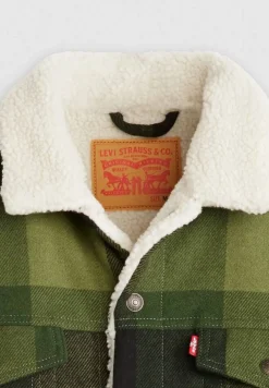 takki Relaxed Fit Plaid Trucker*Levi's New