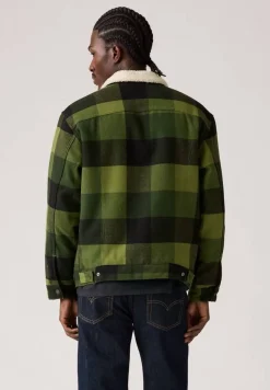 takki Relaxed Fit Plaid Trucker*Levi's New