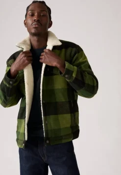 takki Relaxed Fit Plaid Trucker*Levi's New