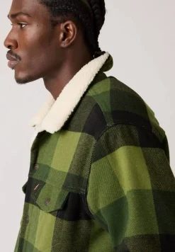 takki Relaxed Fit Plaid Trucker*Levi's New