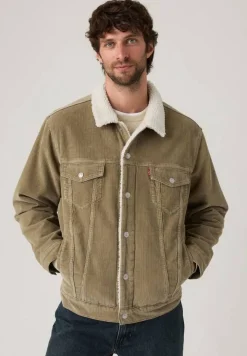 New Levi's takki Relaxed Fit Sherpa Trucker 0022 Timber Wolf