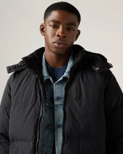 Outlet Levi's takki Rockridge Short Puffer Jet Black