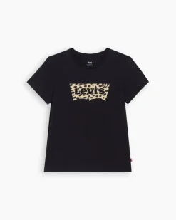 Outlet Levi's t-paita 17369-2437 2437 Black Leopard