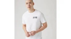 Levi's t-paita Graphic Crewneck Tee 1855 Brin Music Inspired White