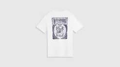 Levi's t-paita Graphic Crewneck Tee 1855 Brin Music Inspired White