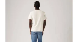 Clearance Levi's t-paita Graphic Crewneck Tee 1811 Batwing Bandana Fill Three Egret