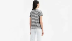 Best Levi's t-paita Perfect T-shirt 0087 Stripe caviar