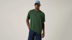 Clearance Levi's t-paita Red Tab Vintage Tee 0117 Garment Dye T Chocolate Truffle