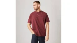 Clearance Levi's t-paita Red Tab Vintage Tee 0117 Garment Dye T Chocolate Truffle