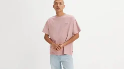 Clearance Levi's t-paita Red Tab Vintage Tee 0117 Garment Dye T Chocolate Truffle