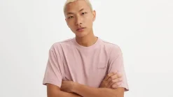 Clearance Levi's t-paita Red Tab Vintage Tee 0117 Garment Dye T Chocolate Truffle