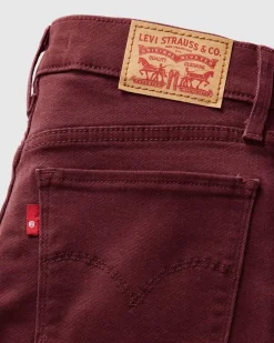 Hot Levi's twillhousut Merlot twill 0292 Merlot