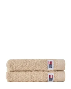 pyyhesetti 30x50 cm herringbone 2 kpl beige*Lexington Best