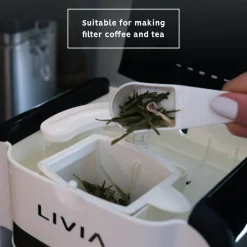 kahvinkeitin 2 kuppia mustavalkoinen*Livia Best