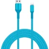 Clearance Livia latausjohto USB-lightning, 2 m turkoosi