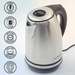 Livia vedenkeitin 1 L 1370-1630 W rosteri