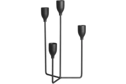 Sale 4Living kynttilänjalka musta 25 cm