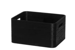 Discount 4Living puulaatikko 26x20x13,5 cm musta