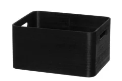 puulaatikko 29x22x15 cm musta*4Living Online