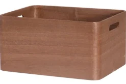 New 4Living puulaatikko 32x24x16,5 cm ruskea