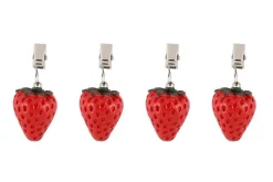 Sale 4Living pöytäliinan tuulipaino mansikka 4 kpl