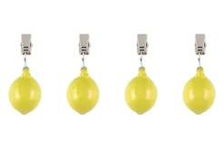 Best 4Living pöytäliinan tuulipaino sitruuna 4 kpl