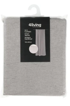 valmisverho pimentävä Moona 135x240 cm harmaa*4Living