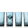 Hot Lyngby lasi Highball Sorrento 38 cl 4 kpl/pkt Blue