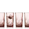 Best Lyngby lasi Highball Sorrento 38 cl 4 kpl/pkt Pink