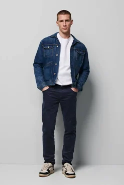 New M5 by Meyer samettihousut Slim 6180