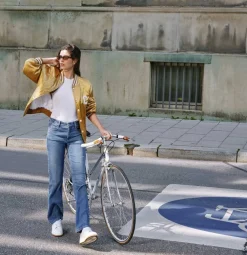 Discount Mac farkut Laura Authentic Stretch Denim D429 Auth. Baby Blue